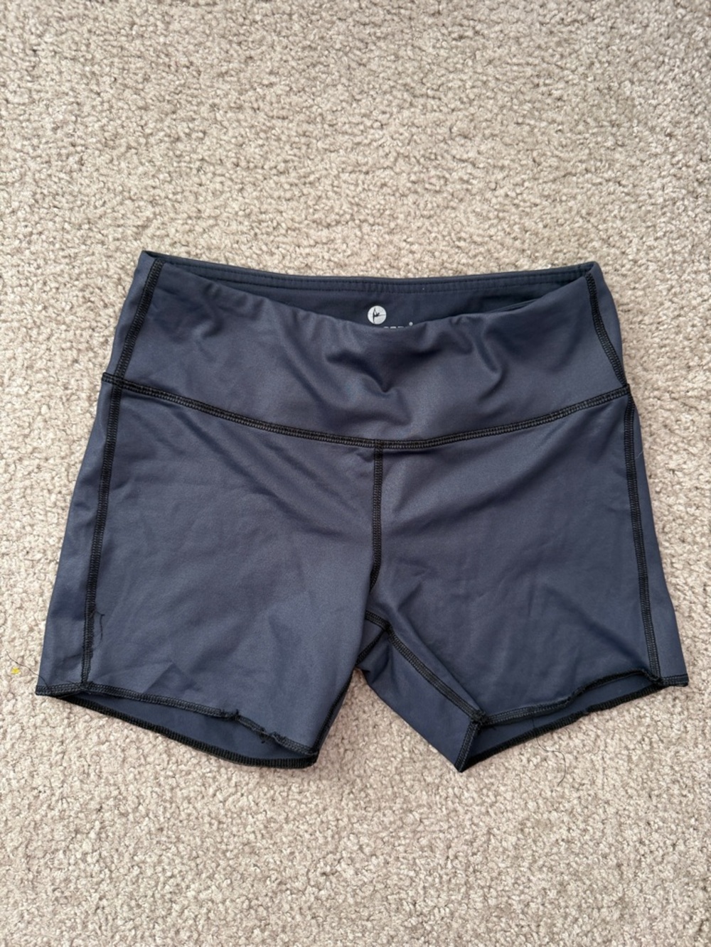 90 Degree By Reflex Navy Blue Performance Leggings